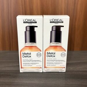 L'Oreal Professionnel Metal Detox Hair Oil x2